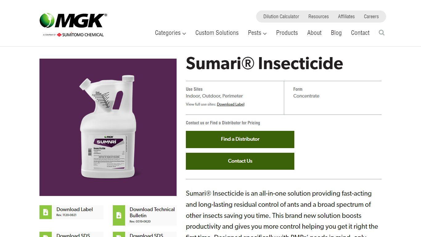 Sumari® Insecticide Makes Ant Control Simple. Deadly Simple. - MGK
